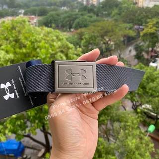 Thắt lưng golf nam UA đen khóa đen