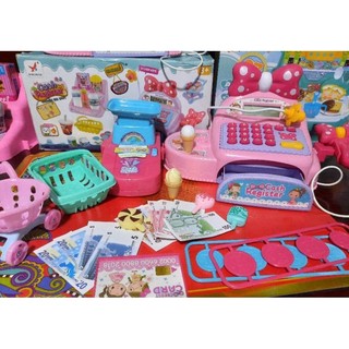 Máy tính tiền siêu thị mini Hello Kitty (Cash Register)