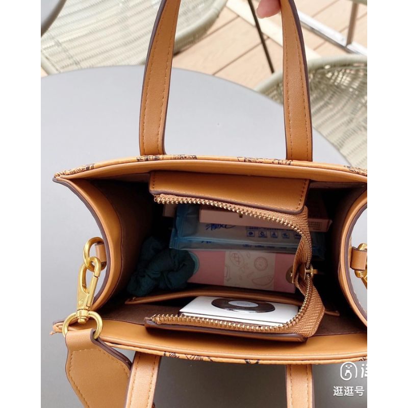 Túi xách, túi đeo chéo nữ TWB hoạ tiết gấu màu nâu siêu xinh