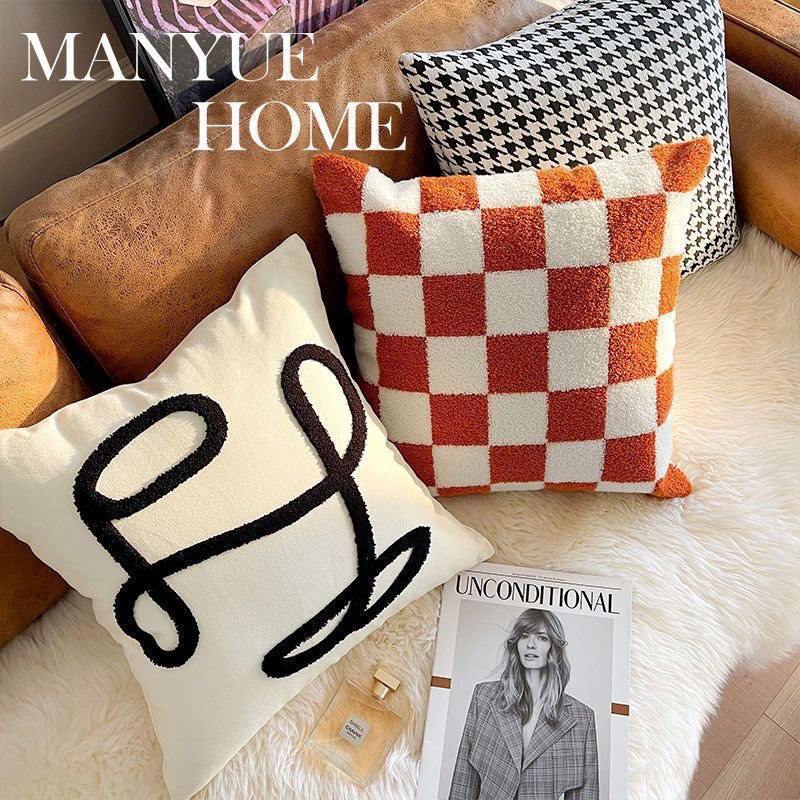 Set gối tựa lưng đơn giản decor trang trí sofa phòng khách