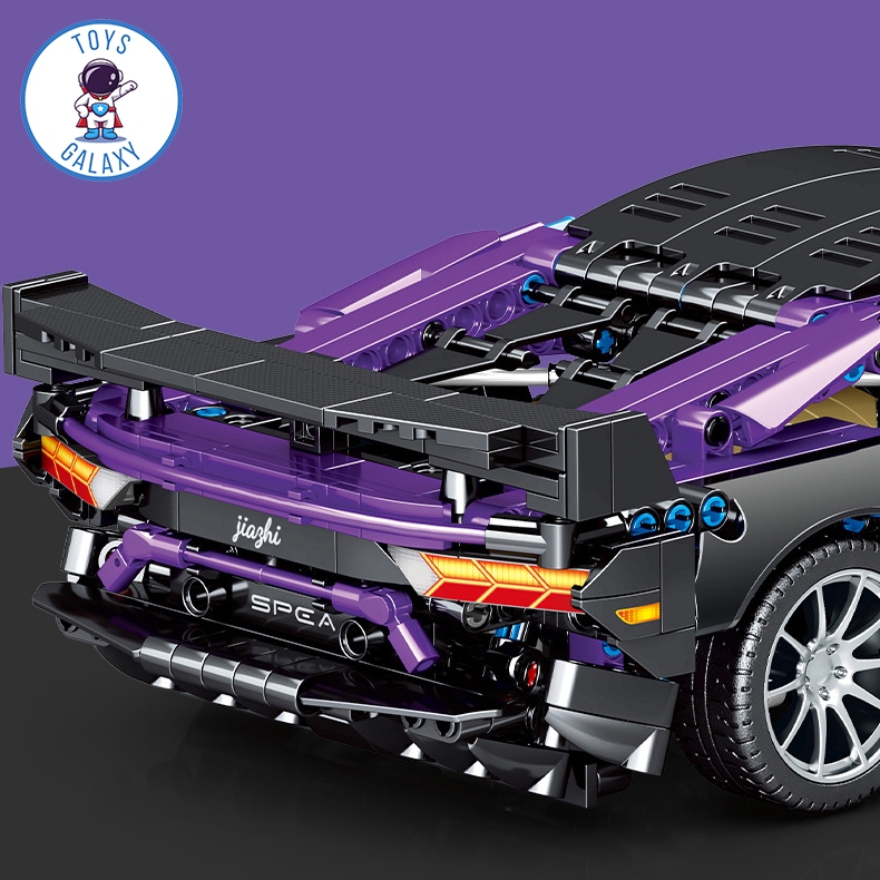 Đồ Chơi Lắp Ráp Mô Hình Điều Khiển Từ Xa RC Technic Siêu Xe Lamborghini Aventador SVJ / Bugatti / Ferrari S701945