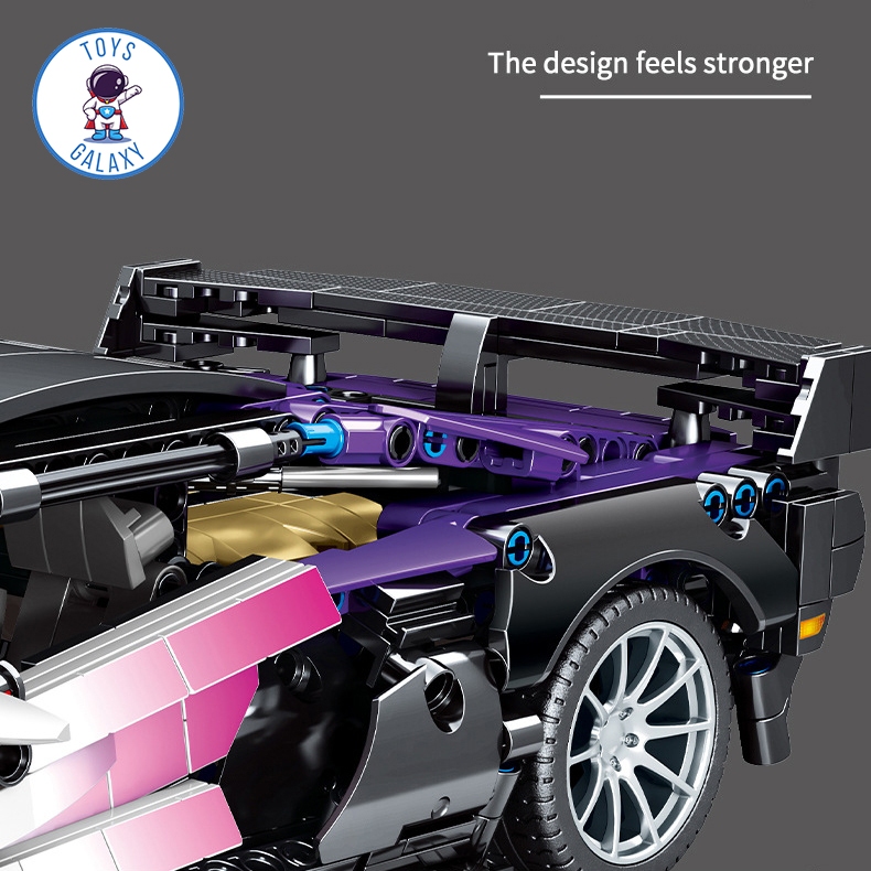 Đồ Chơi Lắp Ráp Mô Hình Điều Khiển Từ Xa RC Technic Siêu Xe Lamborghini Aventador SVJ / Bugatti / Ferrari S701945