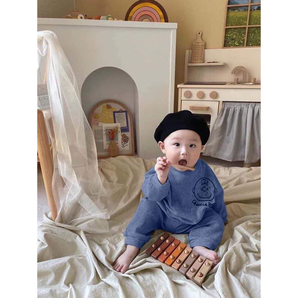 Bộ len tăm in hình cho bé