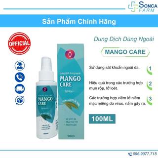 Dung Dịch Sát Khuẩn Mango Care 100ml Dạng Xịt Giúp Vệ Sinh Da Và Làm Sạch Vi Khuẩn