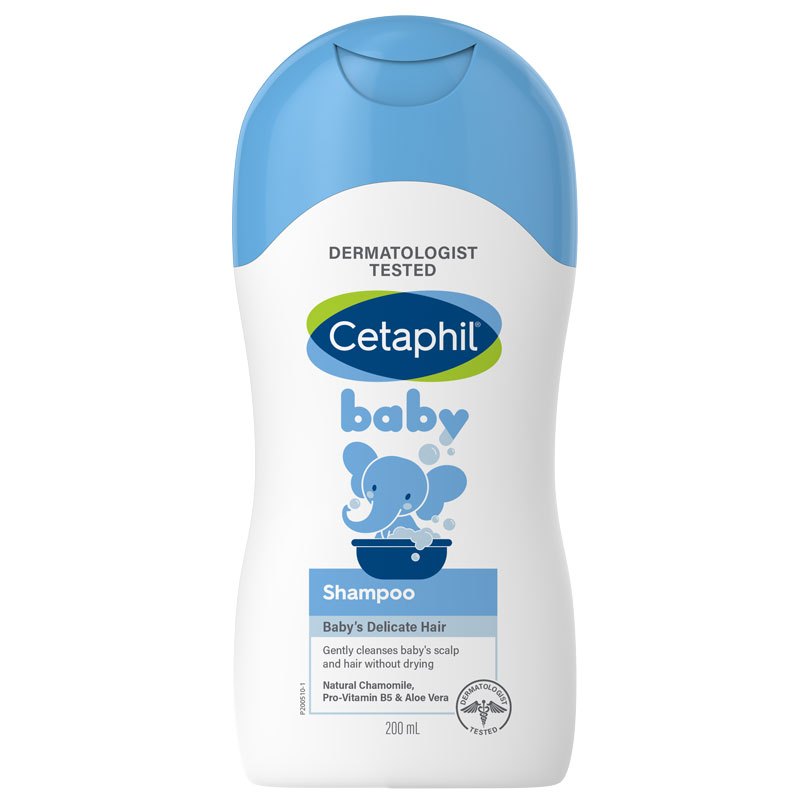 Dầu gội cho bé Cetaphil Baby Shampoo không bọt, dịu nhẹ (Chai 200ml)