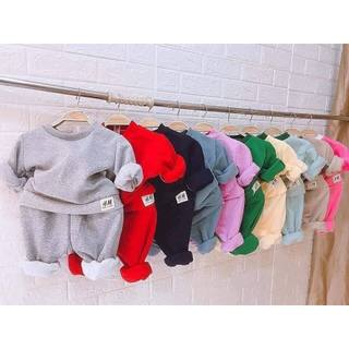 BỘ NỈ TRƠN CHO BÉ MÀU NGẪU NHIÊN QUỲNH ANH SHOP