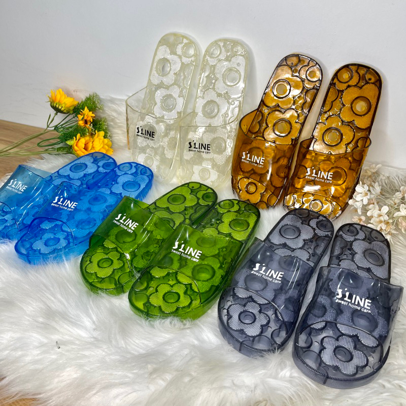 Dép nhựa lỗ mang trong nhà Sline hàn quốc siêu bền