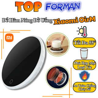 Đế Hâm Nóng Đồ Uống Thông Minh Xiaomi OirM, Nhiệt Độ Tối Đa 55 độ, Không Gây Quá Nhiệt, Chống Nước, Chống Cháy Nổ
