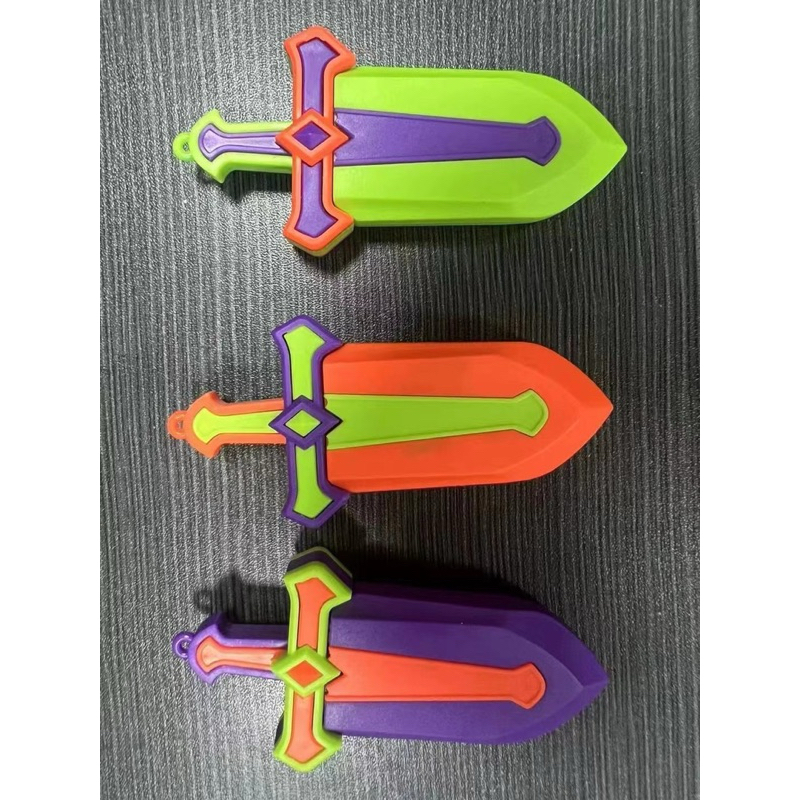 Đồ Chơi Kiếm Vô Tri, Kiếm Cà Rốt Mini Có Nam Châm, Kiếm Katana Mini, Kiếm 3D Mini Giảm Căng Thẳng