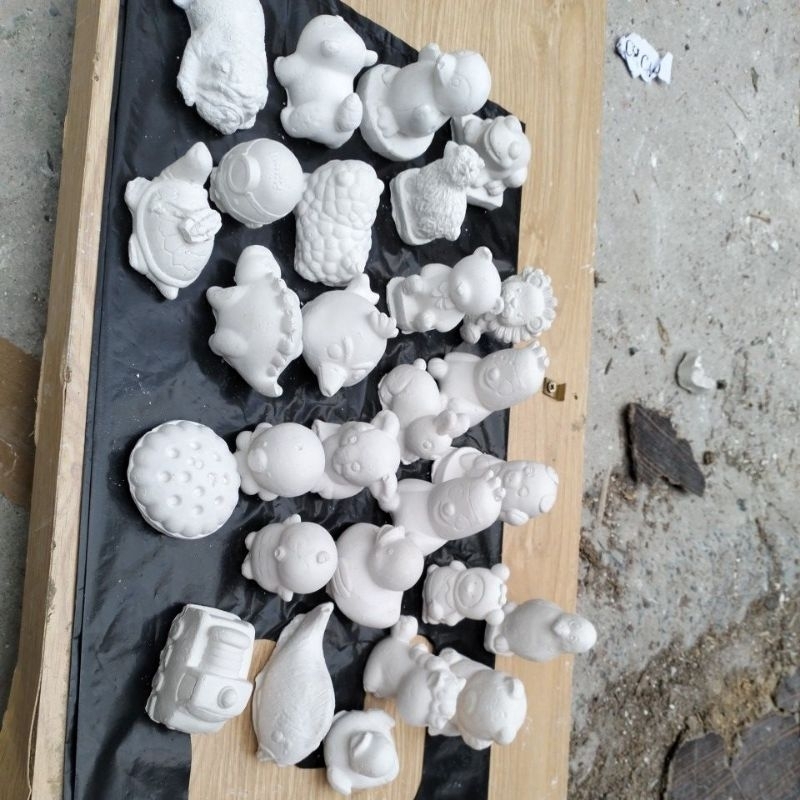 Tượng thạch cao mini 3d