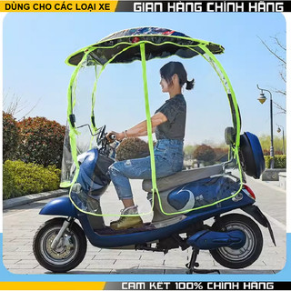 ô che xe máy chắn mưa nắng, bụi bẩn, vi khuẩn cho xe máy mùa dịch
