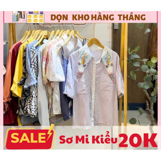 [HÀNG MỚI VỀ] [SOMI CÔNG SỞ][TRI ÂN KHÁCH HÀNG][SMT9] Áo sơ mi 2hand nữ vừa xinh vừa rẻ