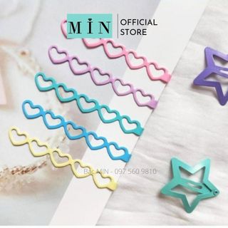 Kẹp tóc nữ dễ thương phong cách Hàn Quốc nhiều mẫu