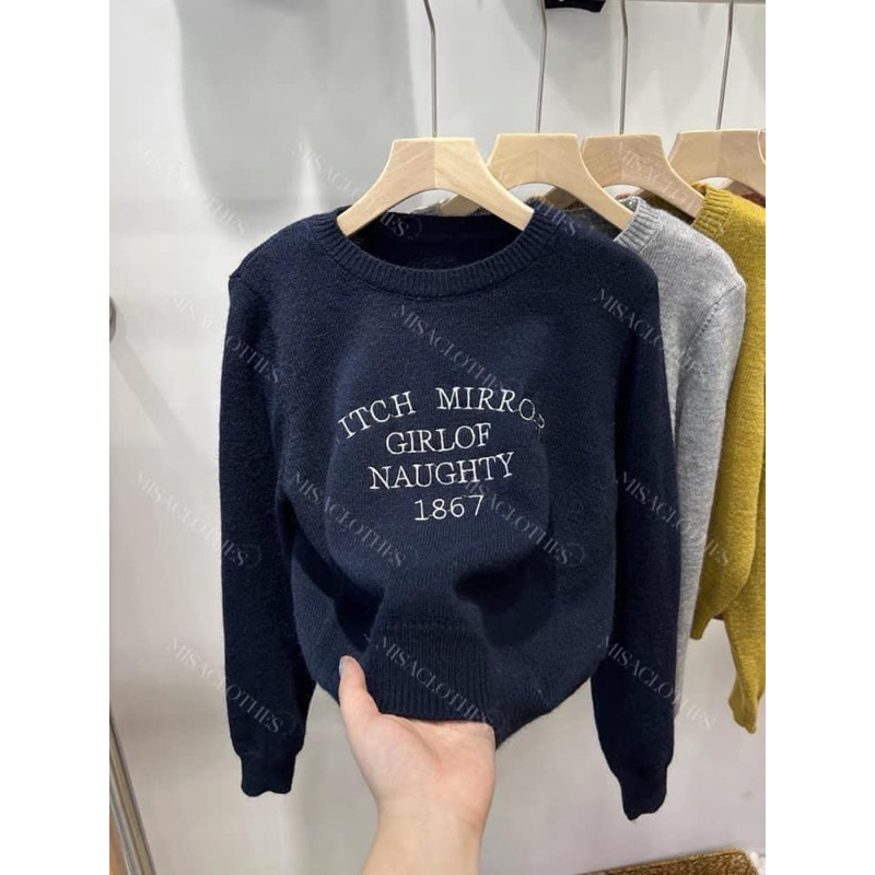 Áo Len Chữ ITCH 1867 Hot Hit