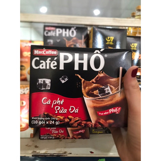 cafe phố- cafe sữa gói