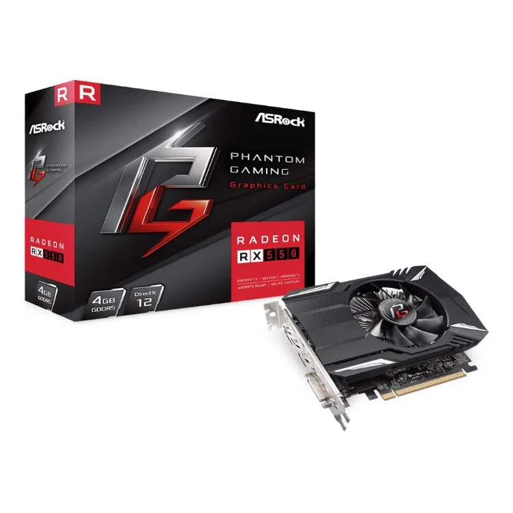 Card màn hình Asrock Phantom G R RX550 4G