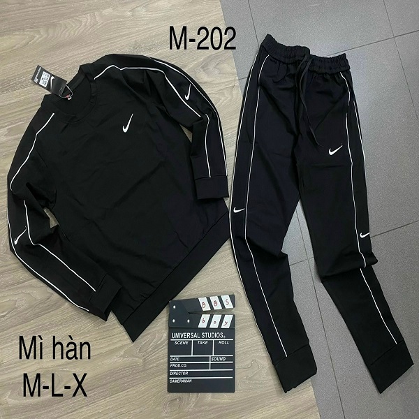 Bộ Thể Thao Thu Đông Nam Cao Cấp Dài Tay Chất Mỳ Hàn Mềm Mịn Phong Cách Trẻ Trung Năng Động
