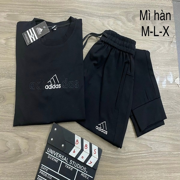 Bộ Thể Thao Thu Đông Nam Cao Cấp Dài Tay Chất Mỳ Hàn Mềm Mịn Phong Cách Trẻ Trung Năng Động