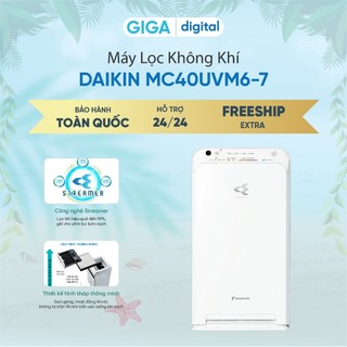 Máy lọc không khí daikin mc40uvm6-7 - hàng chính hãng