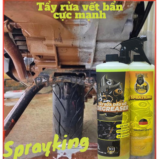 Tẩy Rửa Dầu Mỡ Sprayking chai vàng đánh bay mọi vết bẩn lâu ngày