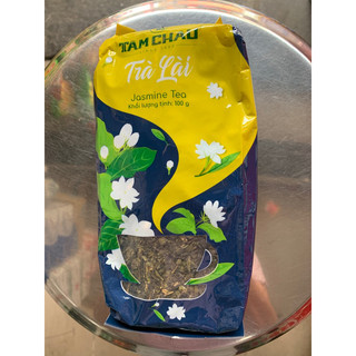 Trà lài tâm châu 100% trà xanh ướp bông lài. túi 5 gói• 100g