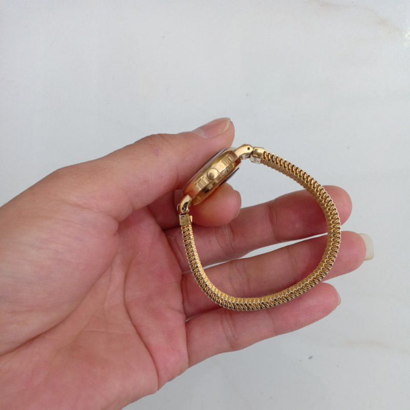 Đồng hồ nữ si nhật hiệu CURRENT mạ ful vàng18k