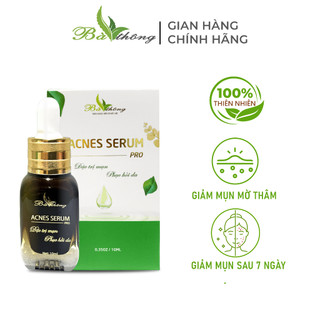 Serum mụn bà thông - Mụn bọc, mụn trứng cá, mụn đầu đen, mụn viêm, mụn mủ, mụn ẩn
