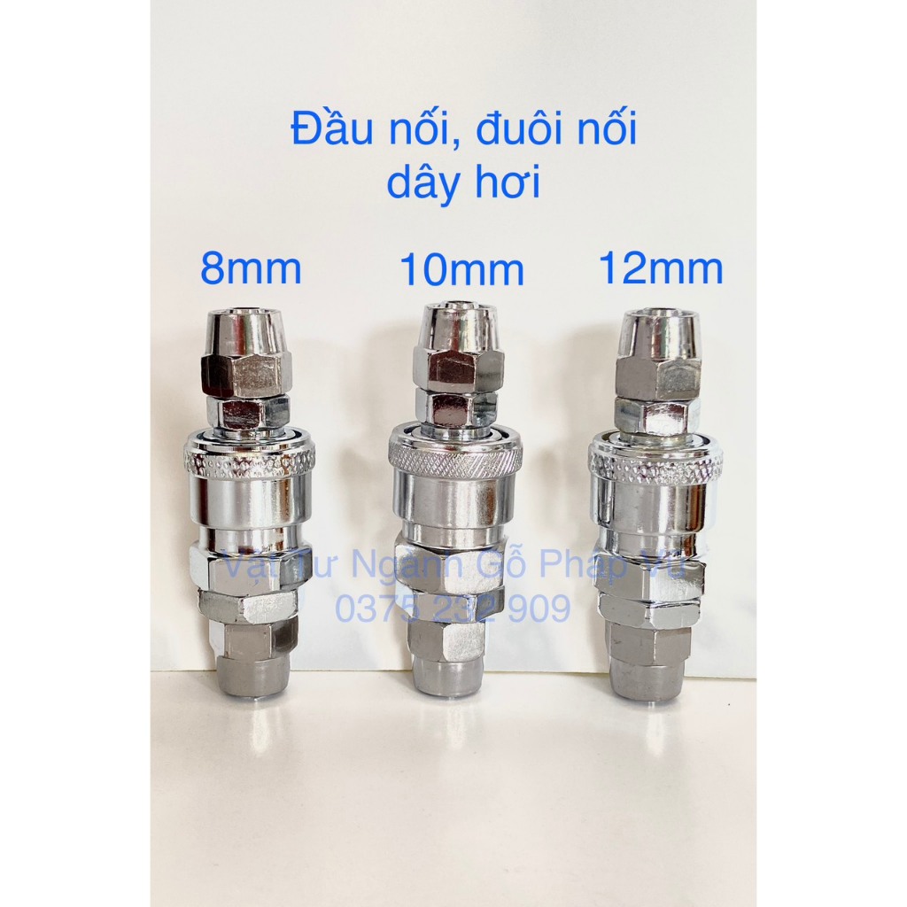 Đầu nối hơi nhanh, bơm hơi xe máy đủ loại sắt, nhựa đủ qui cách