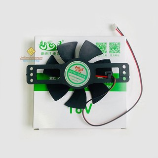 Combo 2 quạt bếp từ 18VDC siêu mỏng sải cánh 8.2cm (loại tốt đóng hộp)