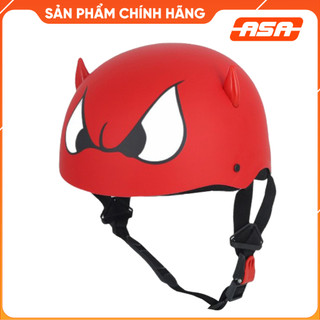Mũ Bảo Hiểm sừng - Tiểu quỷ đỏ - Chính hãng - BH 12 tháng
