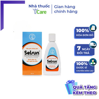 Dầu gội chống gàu selsun 50ml & 100ml, dầu xả selsun 100ml