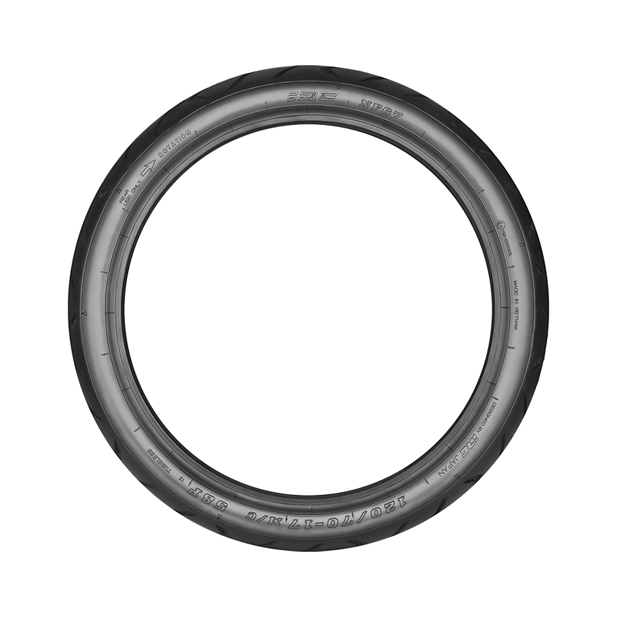 Lốp IRC NF67  - Lốp lắp ráp cho dòng xe Yamaha Exciter 150 155