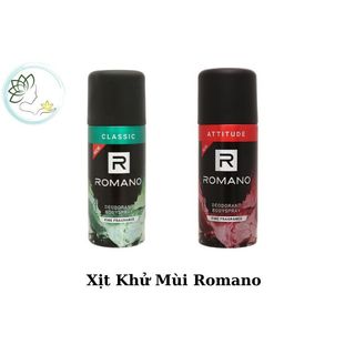 Xịt khử mùi nam romano 150ml