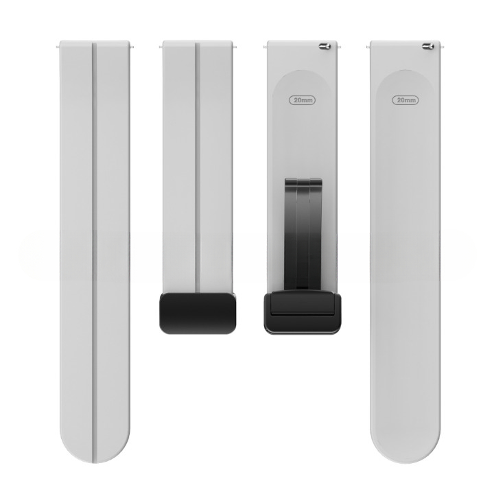 Dây Silicon Đồng Hồ Galaxy Watch 6 5 4 47mm 46mm 45mm 44mm 43mm 42mm 40mm Chốt Khóa Thông Minh Nhiều Màu Sắc - SWASTORE