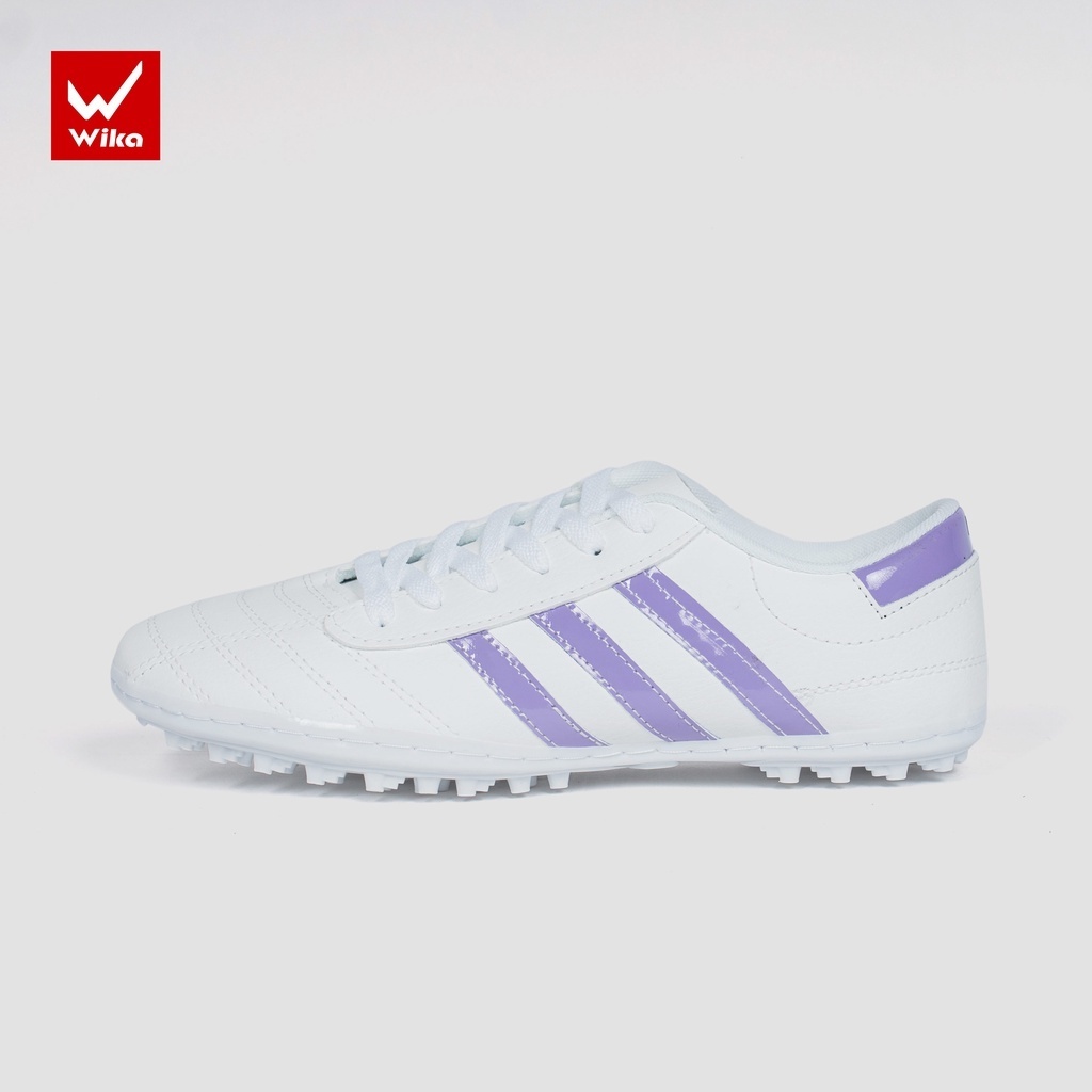Giày Đá Bóng 3 Sọc Wika Ct3, Giày Bóng Đá Wika Ba Sọc Chính Hãng Giá Rẻ Da Pu Đã Khâu Toàn Bộ Đế Ôm