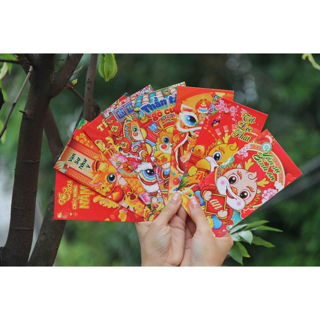 100 Bao Lì Xì Tết chọn mẫu từ
