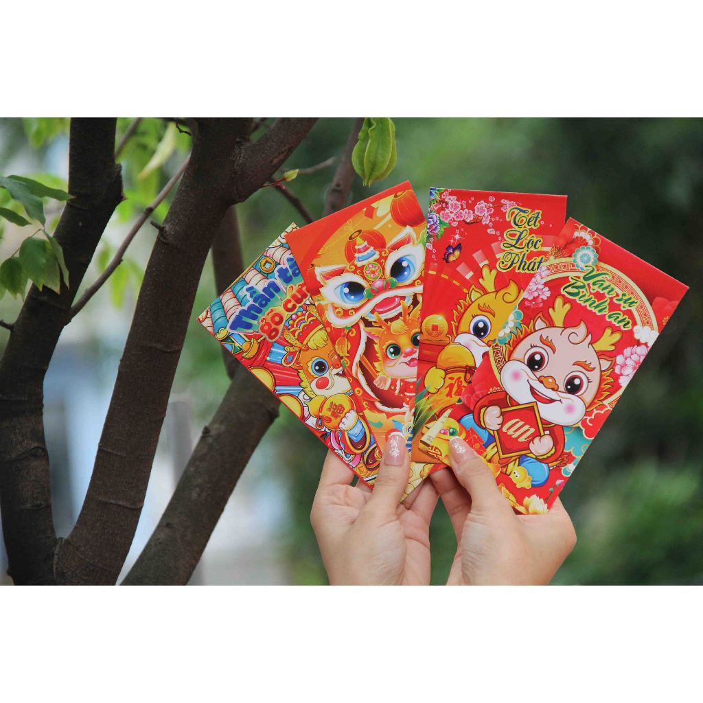 100 Bao Lì Xì Tết chọn mẫu từ