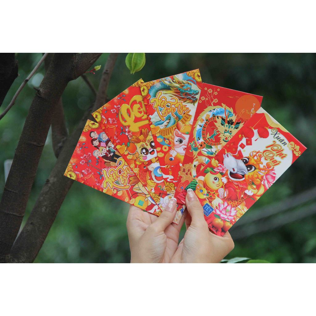 100 Bao Lì Xì Tết chọn mẫu từ