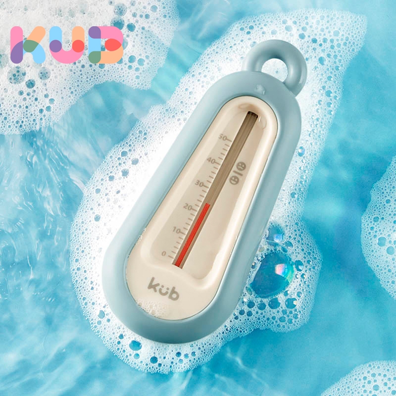 Nhiệt kế tắm cho bé KUB đo nhiệt độ nước tắm an toàn làm bằng nhựa ABS có màn hình kĩ thuật số dùng cho bé sơ sinh