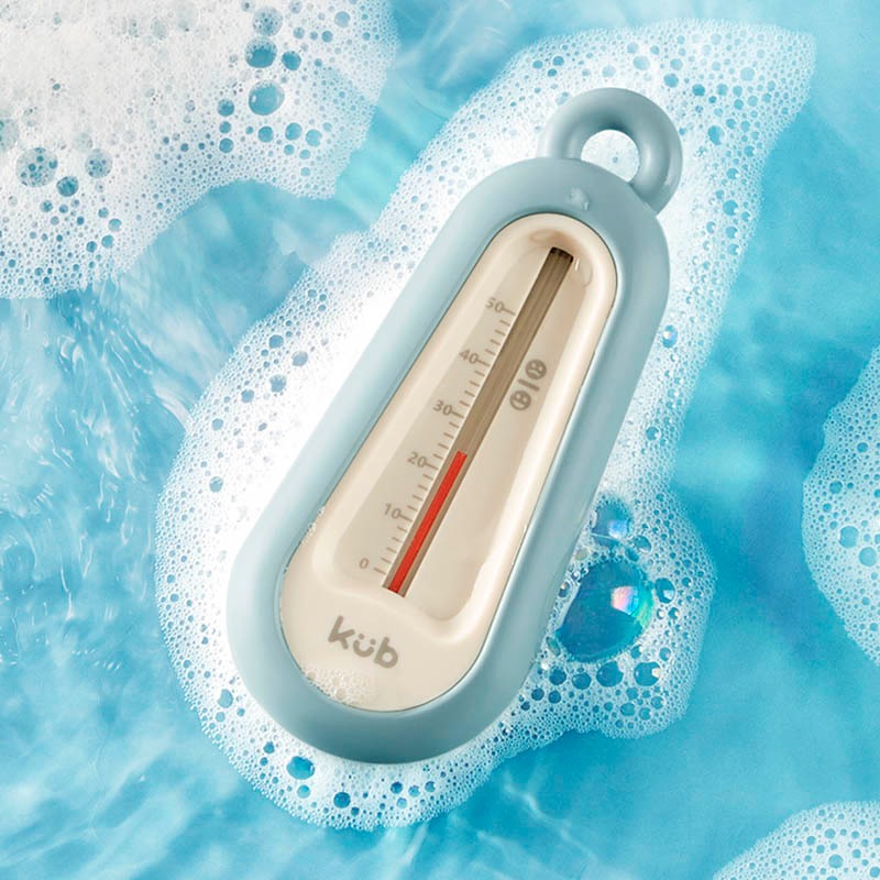 Nhiệt kế tắm cho bé KUB đo nhiệt độ nước tắm an toàn làm bằng nhựa ABS có màn hình kĩ thuật số dùng cho bé sơ sinh