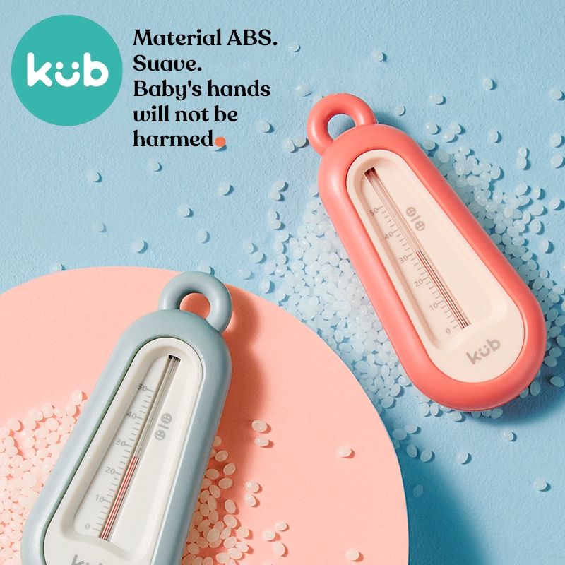 Nhiệt kế tắm cho bé KUB đo nhiệt độ nước tắm an toàn làm bằng nhựa ABS có màn hình kĩ thuật số dùng cho bé sơ sinh