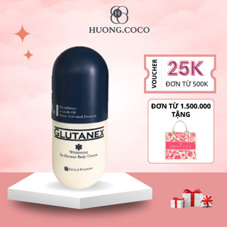 Sữa Tắm Dưỡng Trắng Da Toàn Thân Glutanex 300ml Chiết Xuất Tự Nhiên Giúp Da Ẩm Mượt