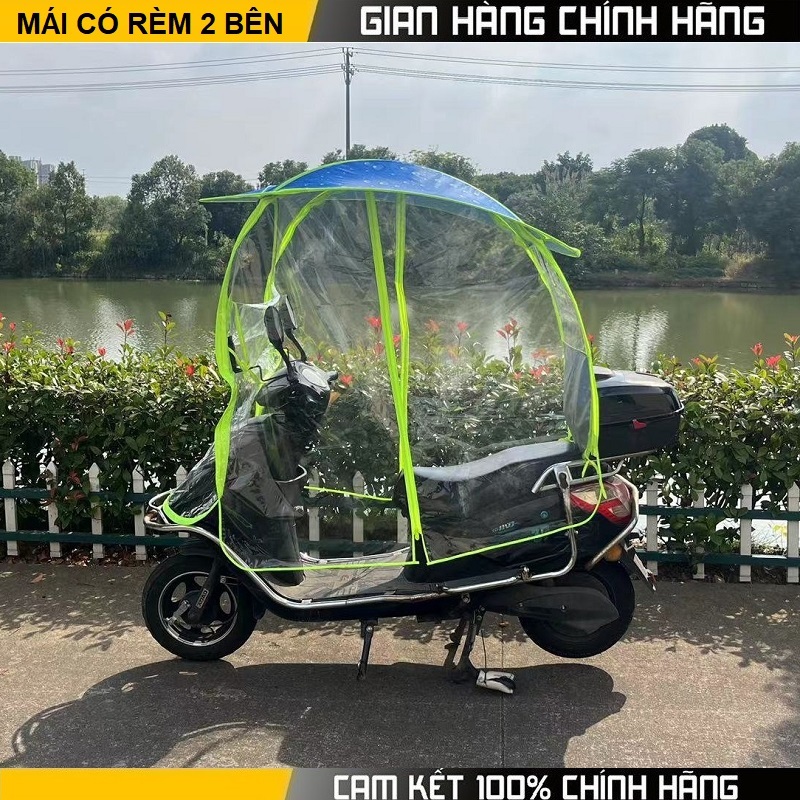 Ô xe máy che mưa, nắng