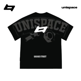 Áo thun local brand By UniSpace tay lỡ form rộng unisex nam nữ Garage Tee