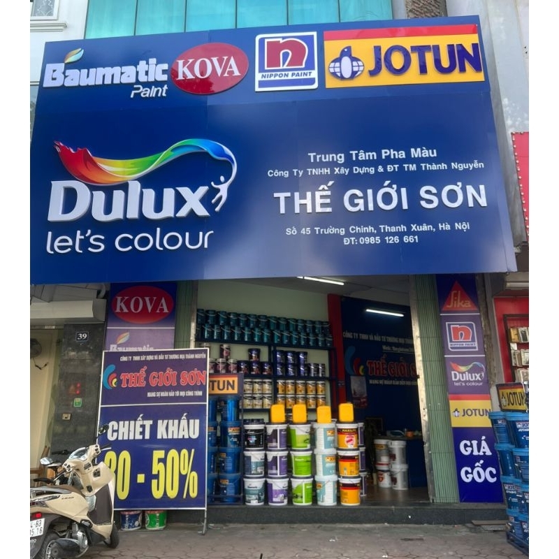 Sơn dầu Jotun Gardex - dành cho bề mặt gỗ và kim loại 2.5L