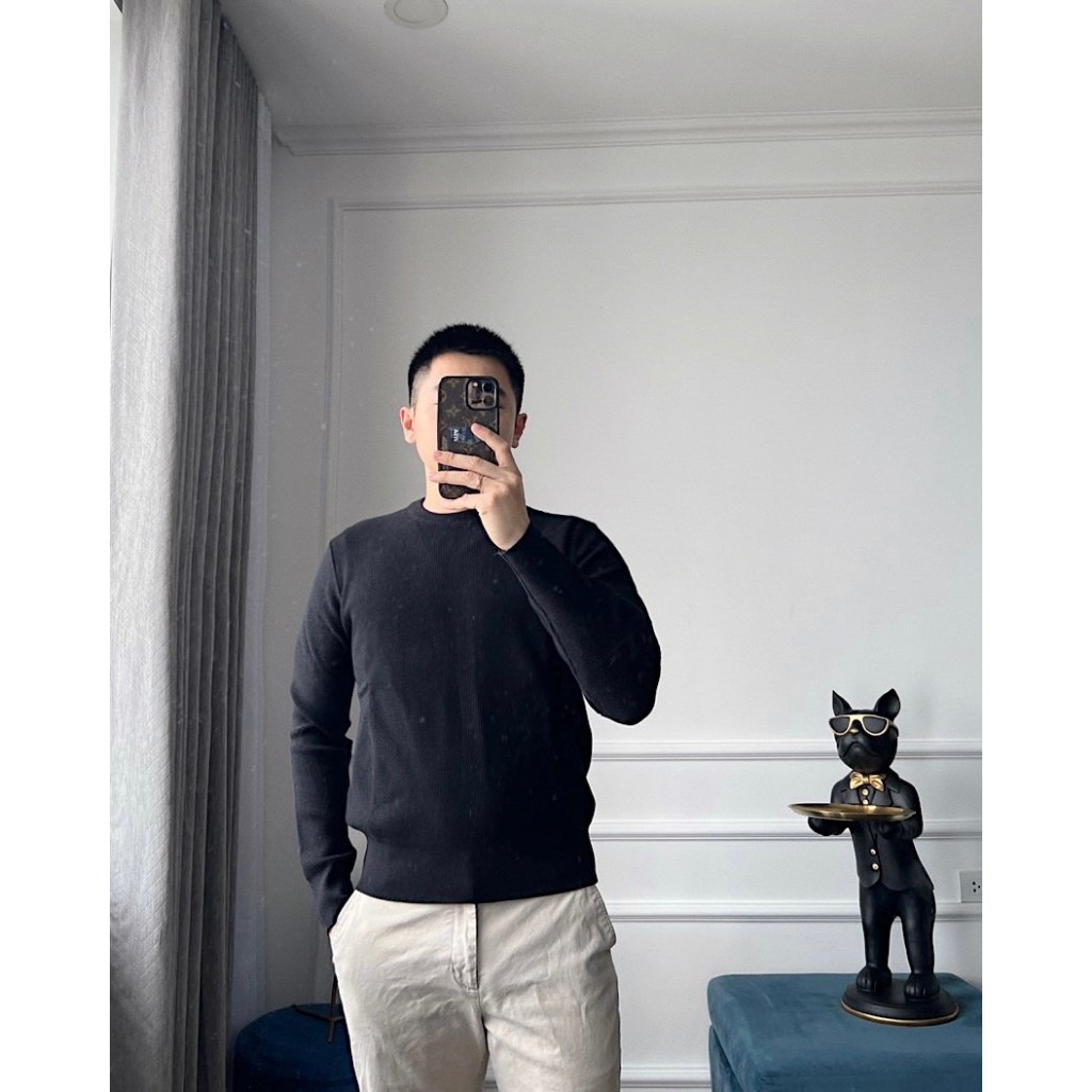 ÁO LEN NAM ZARA CỔ TRÒN