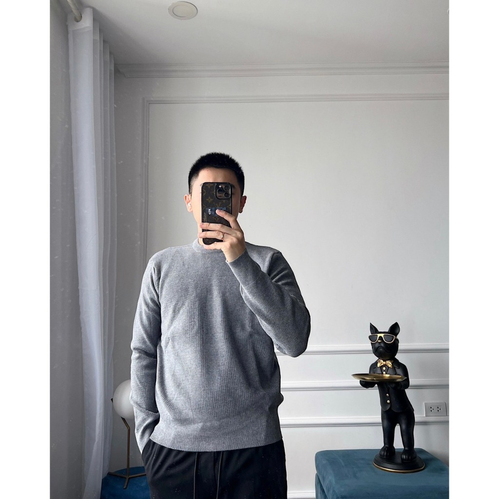 ÁO LEN NAM ZARA CỔ TRÒN