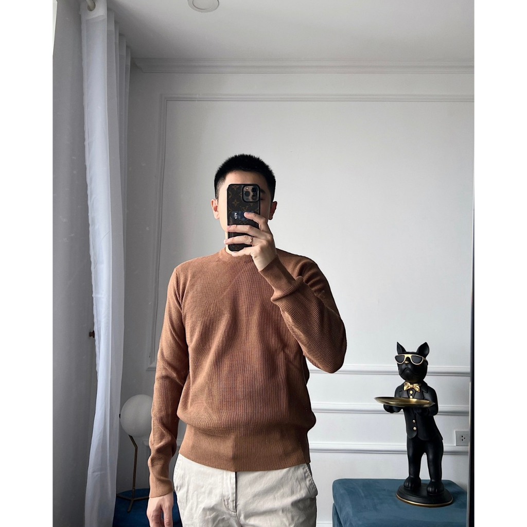 ÁO LEN NAM ZARA CỔ TRÒN