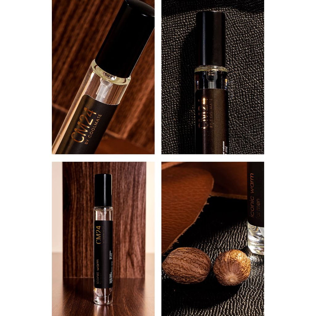 Nước hoa nam CM24 ICONIC WARM Eau de Parfum 9ml - thương hiệu CM24