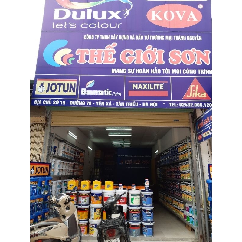 Sơn dầu Jotun Gardex - dành cho bề mặt gỗ và kim loại 2.5L